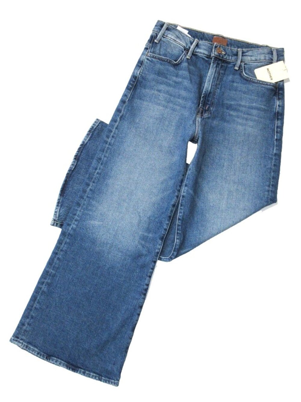 NWT Mother The Hustler Roller Ankle in Slip and Fall Wide Leg Jeans 29 - Picture 6 of 12